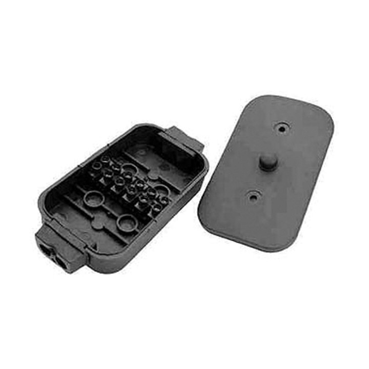 Boîte de dérivation pour remorque - Vue complète 6 connexions.
