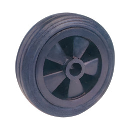 Roulette Winterhoff pour Roue Jockey 160 mm - Jante Plastique - Charge 175 kg