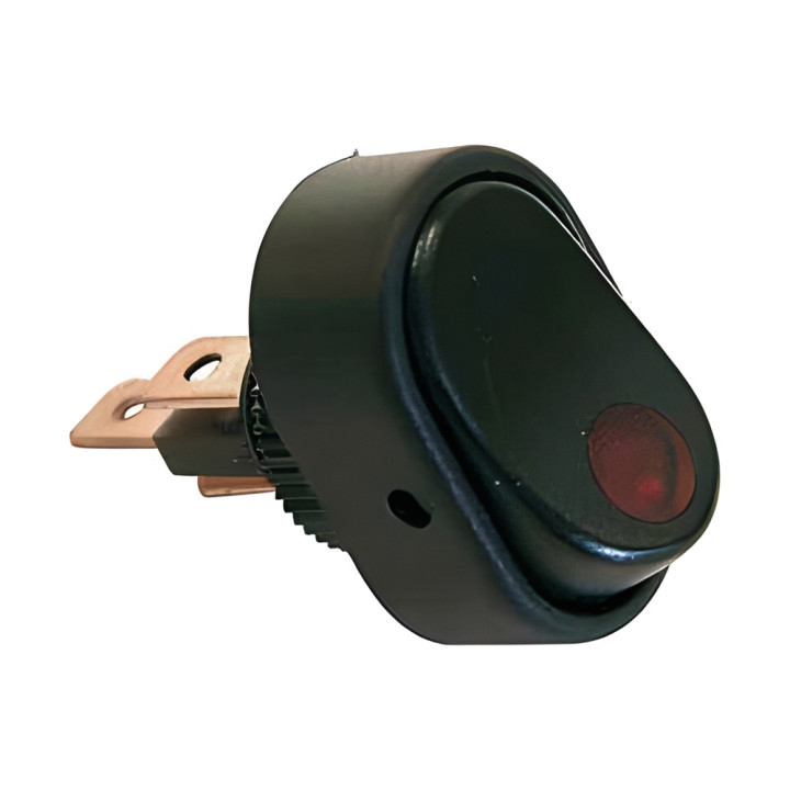 Interrupteur a Bascule LED Rouge - Interrupteurs et voyants lumineux
