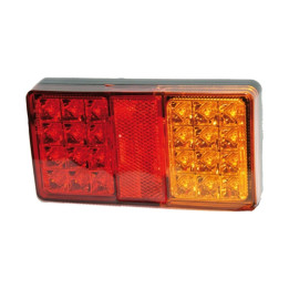 Feu LEDS 3 fonctions - Gauche / Droit - PROPLAST - Feux à LED pour remorque