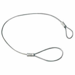 Câble de Rupture pour Remorque - Longueur 600 mm, Boucle Rotule 50 mm