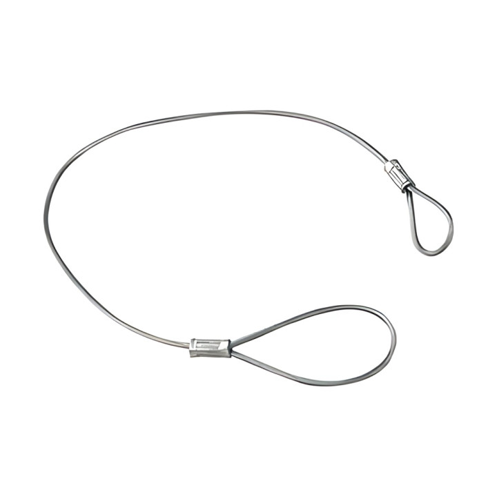 Câble de Rupture pour Remorque - Longueur 600 mm, Boucle Rotule 50 mm