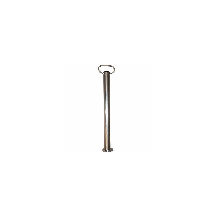 Béquille de Remorque 60 cm - Diamètre 48 mm, Robuste et Durable