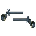 2 Demi-Essieux Remorque à Souder 1000 kg - AL-KO 4TR130