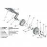 KIT ROULEMENT RA2 750KG