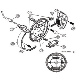 Kit Machoires RA3 - Moyeu 2035 - RTN/GOETT - Pièces Essieux RTN GOETT
