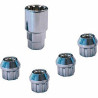 Ecrous Antivol M12x1,5 - Conique (par 4)