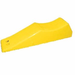Cale de Roue 3 en 1 Jaune - 6T pour Camions et Remorques