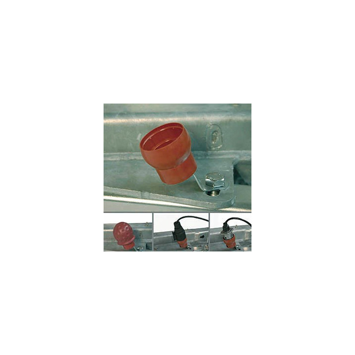 Support de prise ALKO - Accessoire robuste pour remorques et caravanes