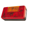 Feu Arrière Gauche 4 Fonctions RADEX 5001 avec Éclaireur de Plaque - 12V