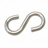 Crochet "S" diamètre 4mm longueur 45mm à l'unité