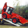 Rampe Aluminium 2,5M 3T6 à Rebords (par 2)