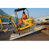 Rampes Aluminium 3,5 m avec rebords - Charge max. 3,5T (par 2).