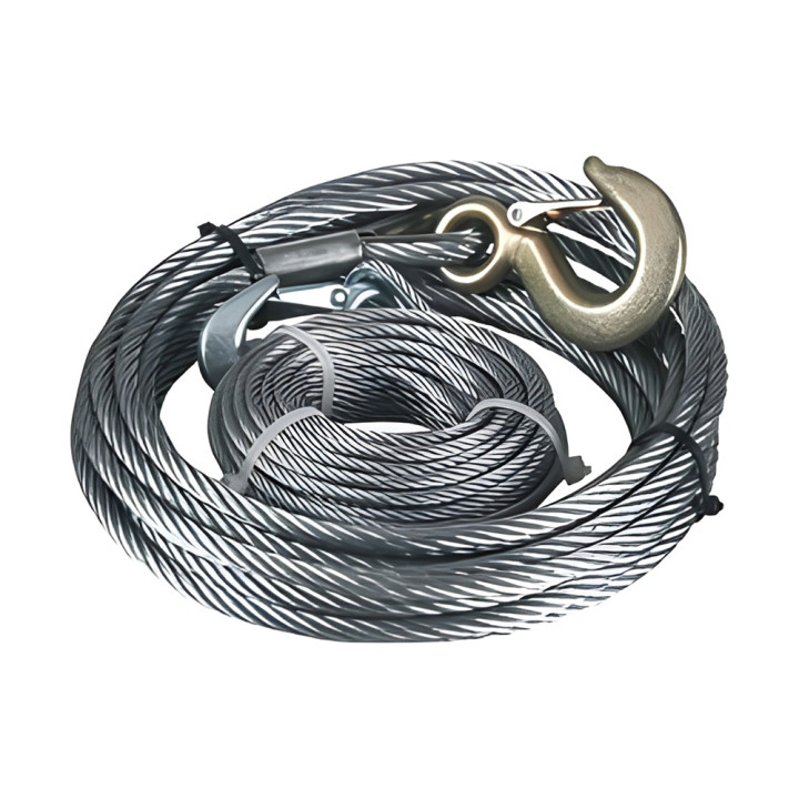 Câble de Treuil 900KG - 10 M - Câbles acier