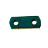 Plaquette 2 Trous 80 mm - Fixation M10 en Acier pour Attelage