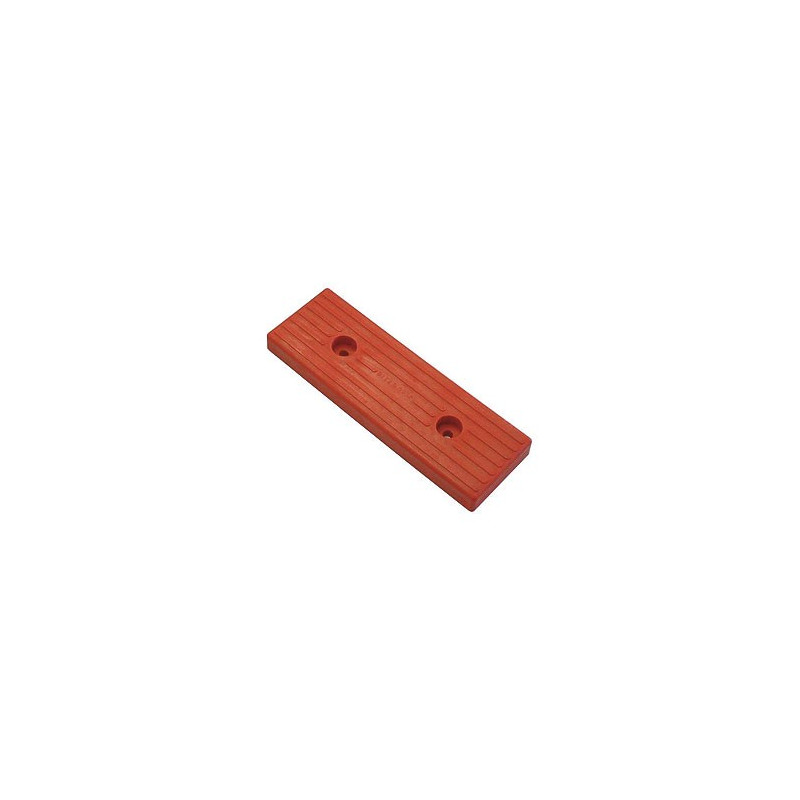 Patin Rouge pour Remorque Nautique - 300x100x26 mm