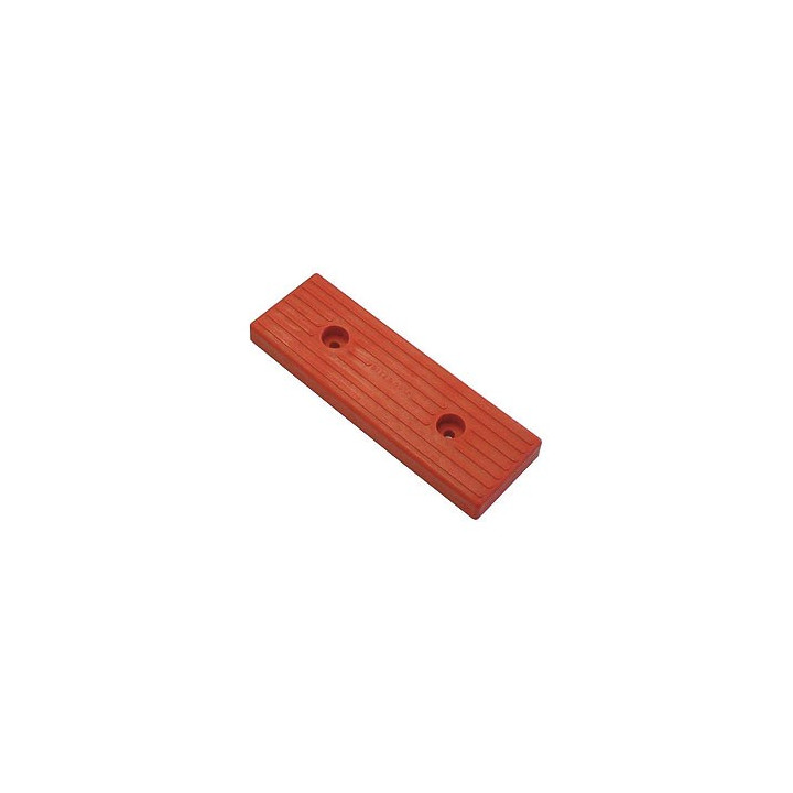 Patin Rouge Remorque Nautique - 300x100x26 mm - Protection Bateau