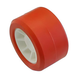 Galet Rouge pour Remorque Nautique – 100x50 mm – Diamètre 21,5 mm – Accessoire Mecanorem