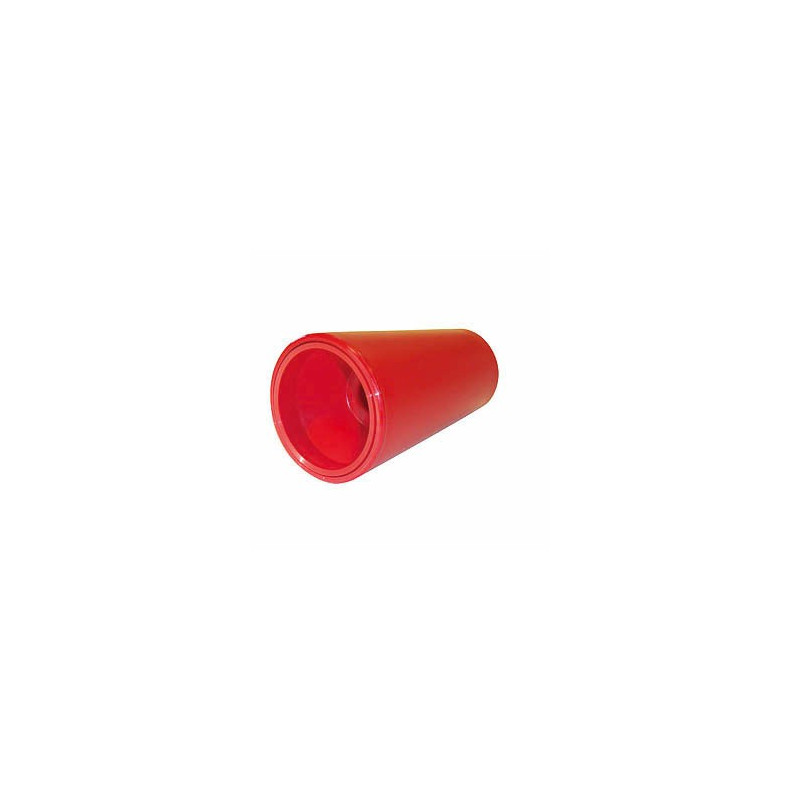 Cone Plat - Plastique - Rouge