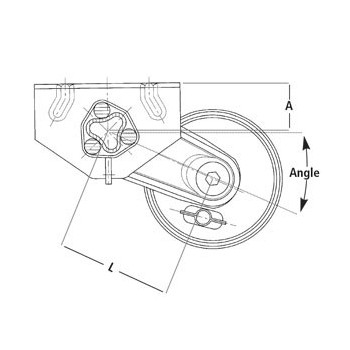 2 Demi-Essieux Remorque à Souder 1000 kg - AL-KO 4TR130