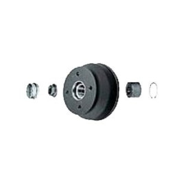 Moyeu Complet Freiné - 4TR100 - Pièces Essieux KNOTT - 885284