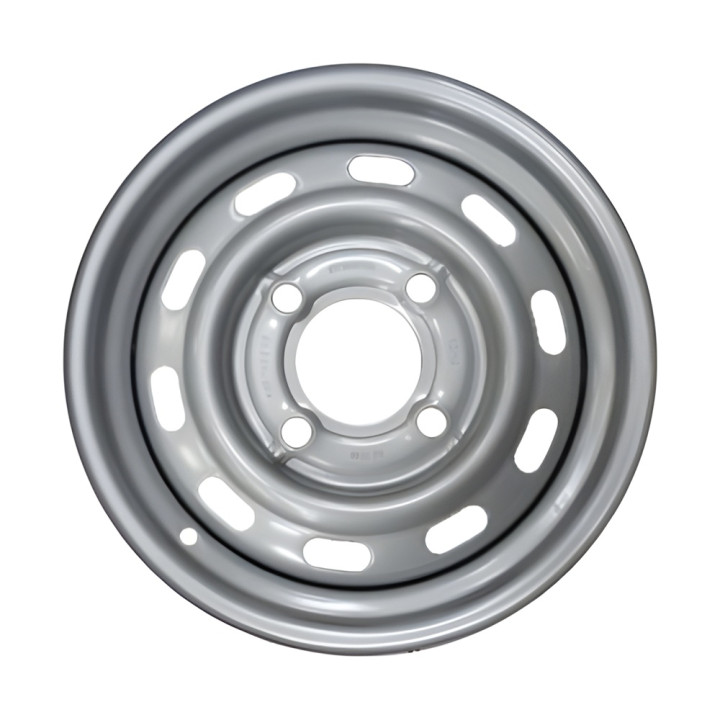 Jante Remorque 5J14 - 4TR130 - Déport 20 mm - Pour pneus 155 à 185x14 pouces
