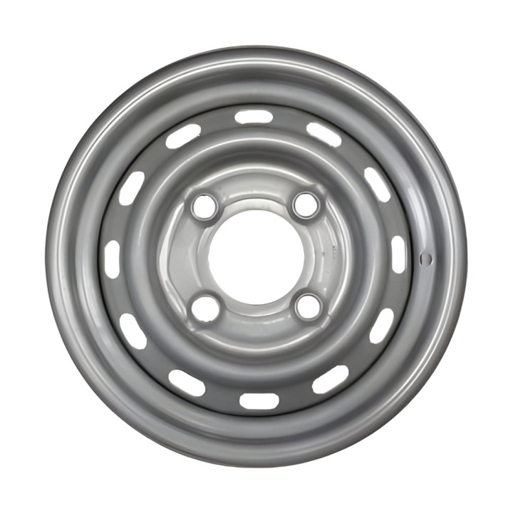 Jante Remorque 4,5J13 - 4TR130 Entraxe 130 mm pour Pneus 13 pouces