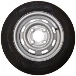 Roue de remorque 145/80 R13 - 4 trous 130 mm - déport 20