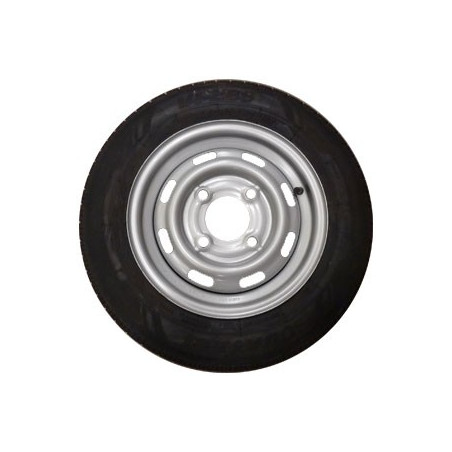 Roue de remorque 145/80 R13 - 4 trous 130 mm - déport 20