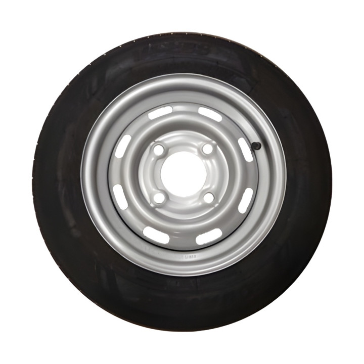Roue de remorque 145/80 R13 - 4 trous 130 mm - déport 20
