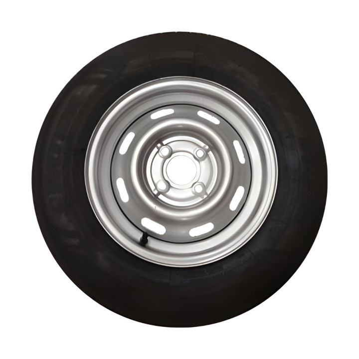 Roue de remorque 165/80 R13 - 4 trous 98 mm - indice 83