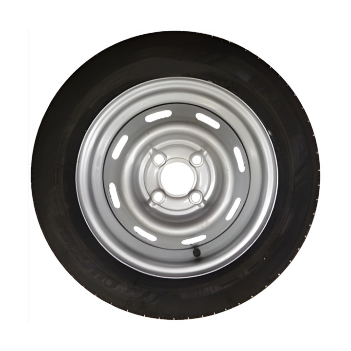 Roue de Remorque 155/80x13 - Entraînement 4TR100 - Capacité 437 kg