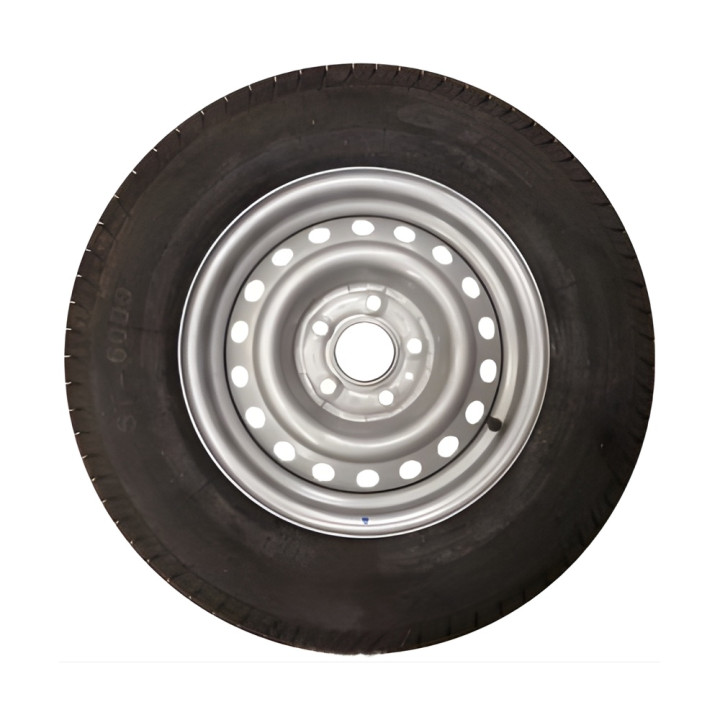 Roue de remorque 185/80 R14C - 5 trous 112 mm - déport 30