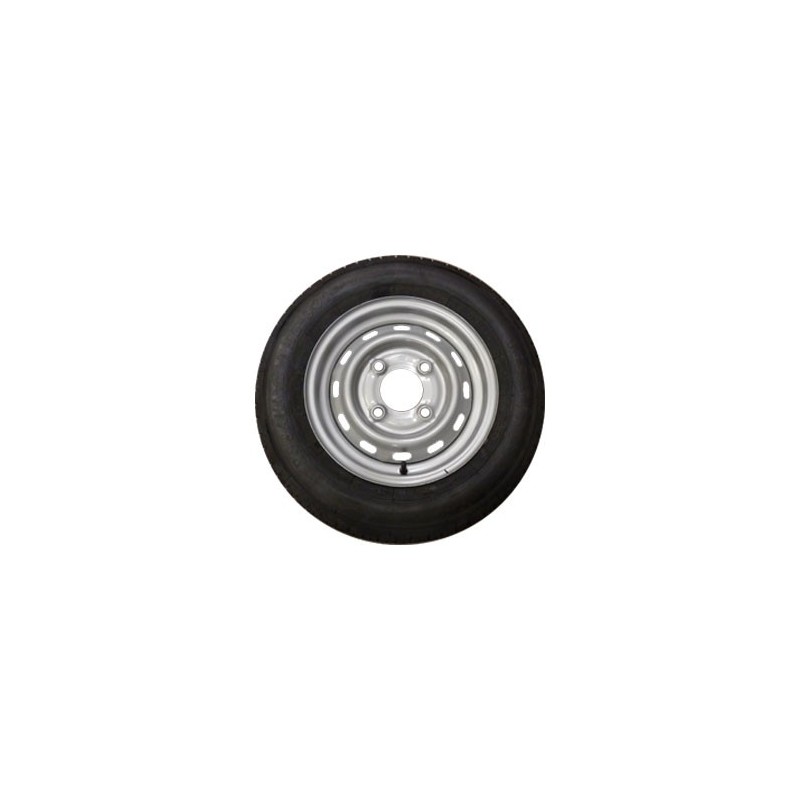 Roue de Remorque 165/70x13 - 4 Trous 130 mm - Max 437 kg