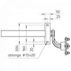 2 demi-essieux Remorque à Souder 750KG 4TR 100