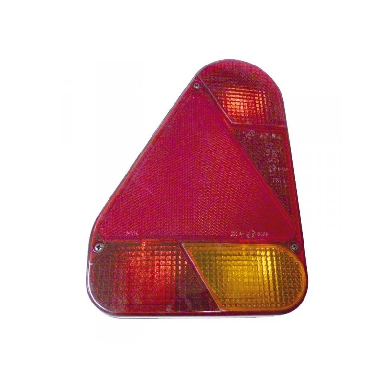 Feu 5 Fonctions Gauche AJBA FP 72 - 12V - Clignotant, stop, veilleuse, feu de brouillard, catadioptre
