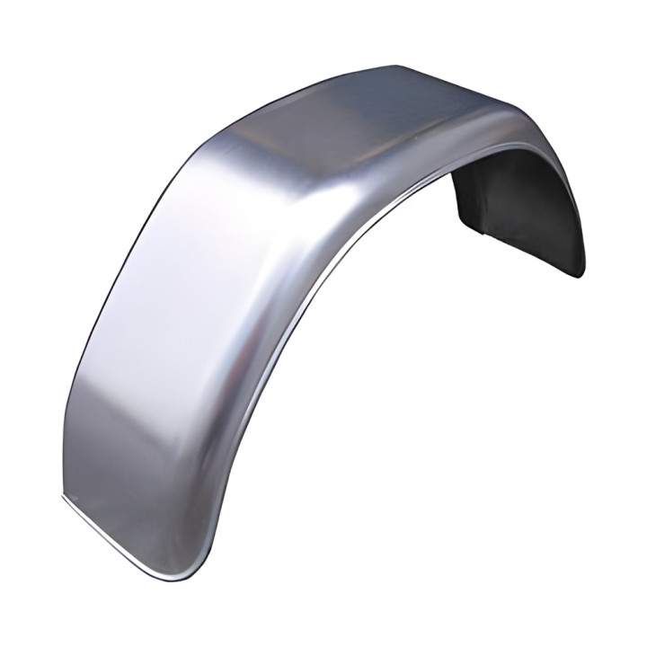 Garde Boue 14’’ Rond Galvanisé pour Remorque - Robuste et Durable