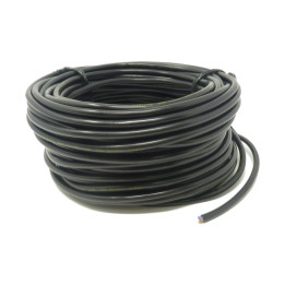 Câble électrique 3 x 1,5 mm² - 25 mètres, basse tension, haute résistance