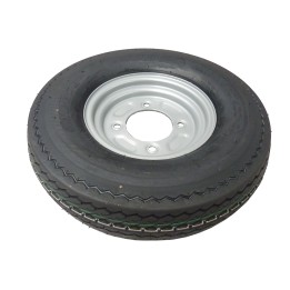 Roue de remorque 480x8 - 4 trous 115 mm - déport 0 - charge 270 kg