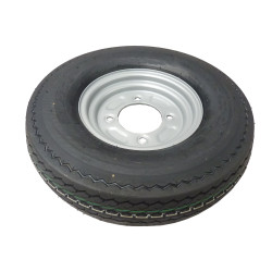 Roue de remorque 480x8 - 4 trous 115 mm - déport 0 - charge 270 kg