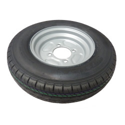 Roue de remorque 450x10 - 4 trous 115 mm - déport 0