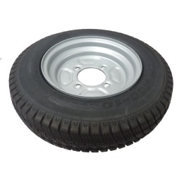 Roue de remorque 400x10 - 4 trous 115 mm - déport 0