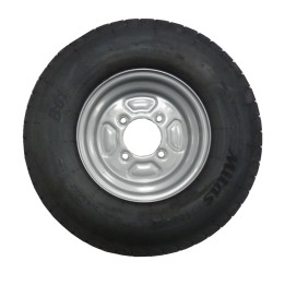 Roue de remorque 145/80 R10 - 4 trous 115 mm - déport 0