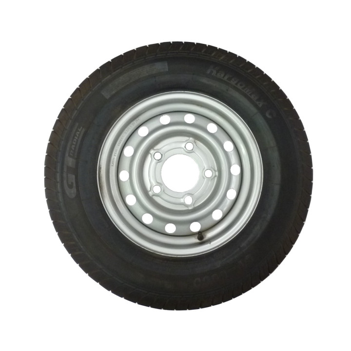 Roue de remorque 185 R14C - 5 trous 140 mm - déport 20