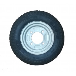 Roue de remorque 350x8 - 4 trous 115 mm - déport 0