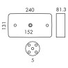 Feu 6 fonctions - Gauche - SIM 30150