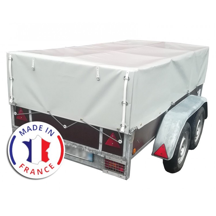 Bâche Remorque Premium XL Sur Mesure - Tissu 900g/m² - Couleur au Choix