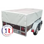 Bâche Remorque Premium XL Sur Mesure - Tissu 900g/m² - Couleur au Choix