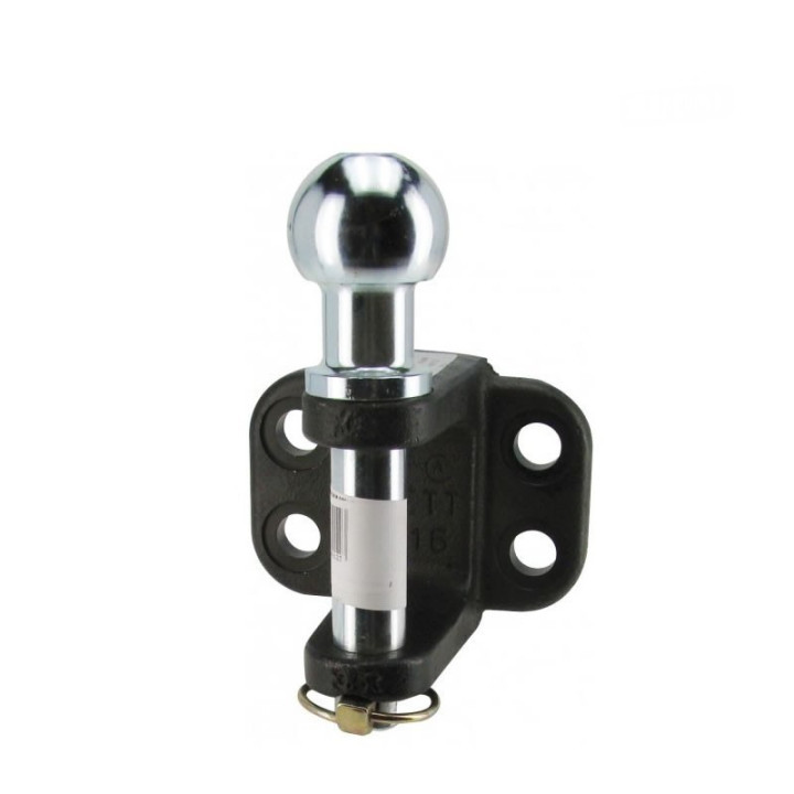Chape Mixte 4 Trous POMMIER - Attelage 3500 kg - Diamètre 17 mm