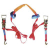 Sangle guidon moto/scooter 35 mm x 2,75 m – Avec manchon protecteur